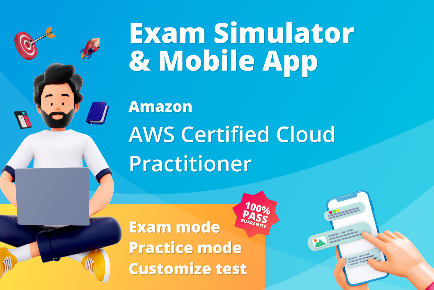 Get ready for your AWS Certified Cloud Practitioner mock exam with our comprehensive practice tests