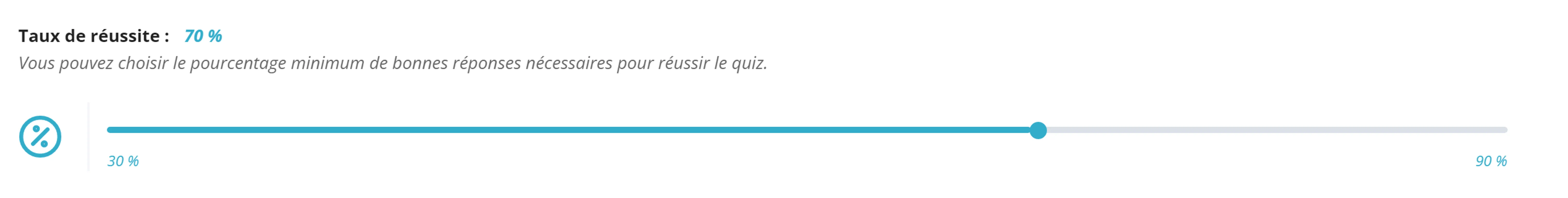 Note de réussite personnalisée test pratique Test Code ETM