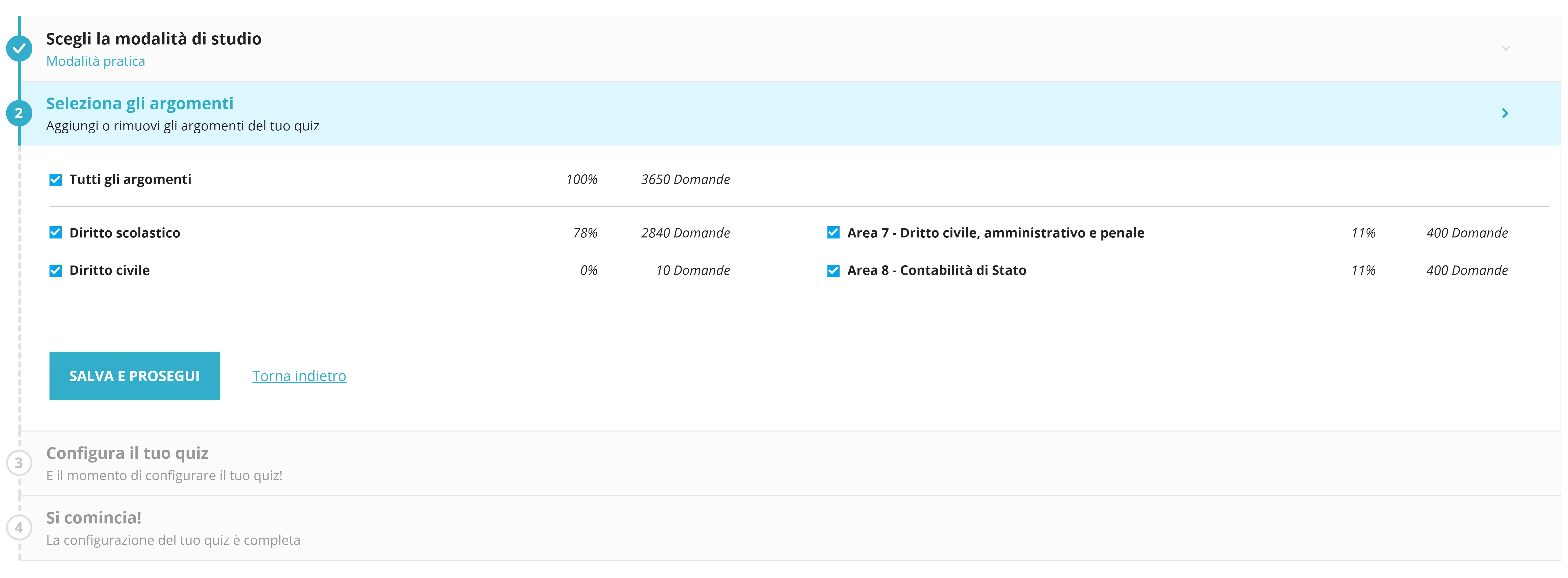 quiz studio per MSCEIT Test