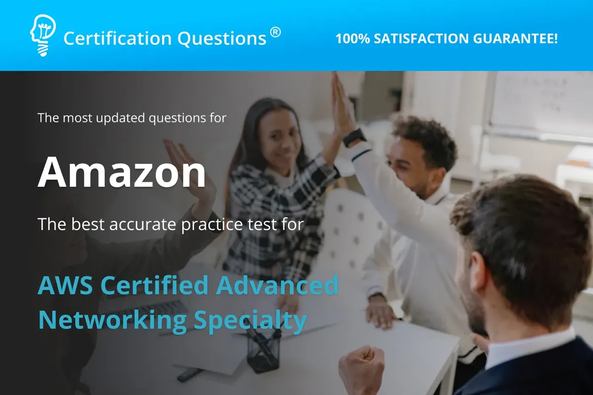 Here is the image for the study guide of the aws advanced networking practice test Here is the image for the study guide of the aws advanced networking practice test